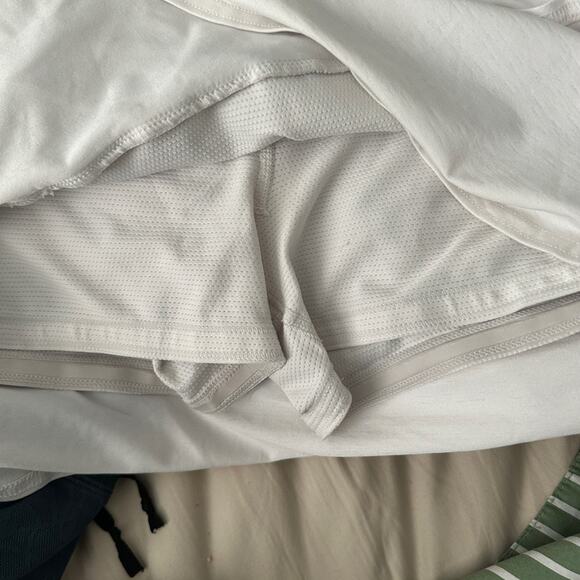 Athleta White Athletic Skort - Picture 2 of 4